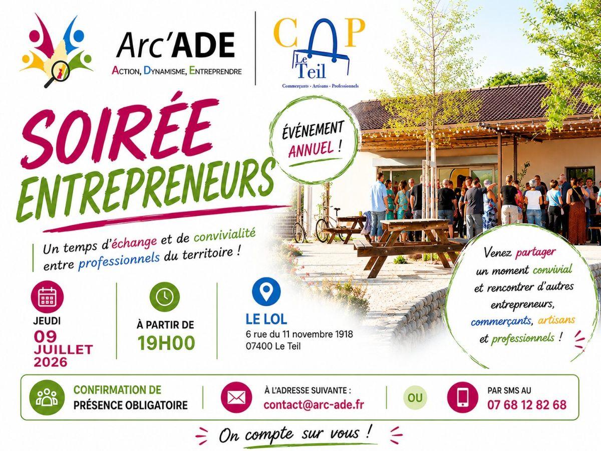 Afterwork 09/07/2026 le Teil