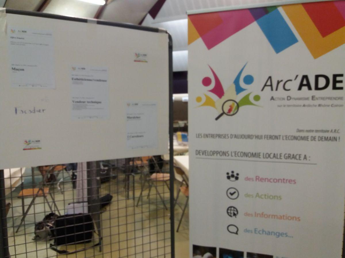 Arc'ADE au Forum de l' Emploi oct. 2018